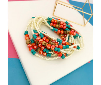 Conjunto Doze Pulseiras Bijuteria Fina