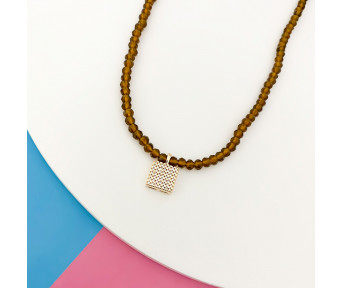 Choker Gargantilha Pingente Cravejado