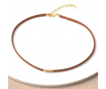 Choker Camurça