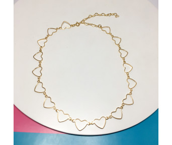 Choker Corações 