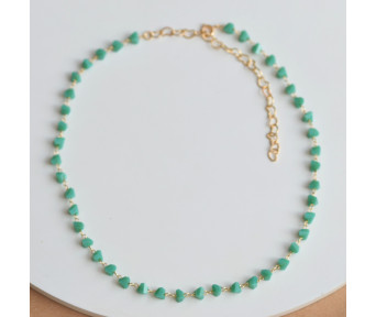 Colar Cascalho de Cristal