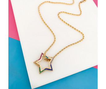 Colar Estrela Colors
