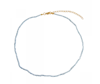 Choker Mini Cristal Azul