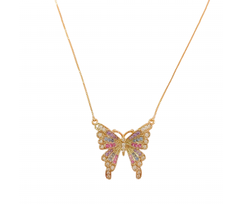Colar Borboleta Colors