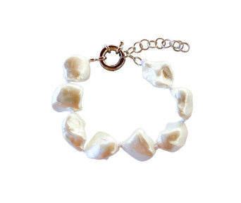 Pulseira Pérola Shell Maxi