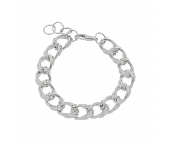 Pulseira Elos de Ouro Branco