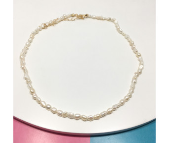 Choker de Pérola de Água Doce 