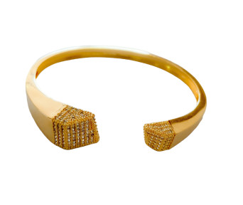 Bracelete Aro Luxo em Micro Zircônia